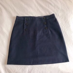 Navy Mini Skirt by Smart Set